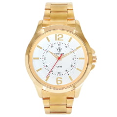 Relógio Masculino Tuguir Dourado TG30172