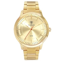 Relógio Masculino Tuguir `Dourado TG30216