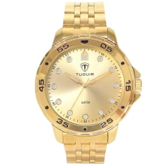 Relógio Masculino Tuguir `Dourado TG30224