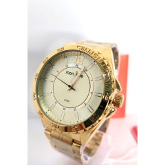 Relógio Mondaine Masculino Dourado 53828GPMVDE1
