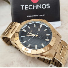 Relógio Technos Masculino Dourado 2115NAH/1P
