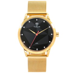 Relógio Feminino Tuguir Dourado TG30112