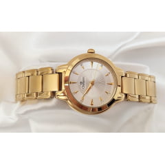 Relógio Champion Dourado Feminino CH24937H