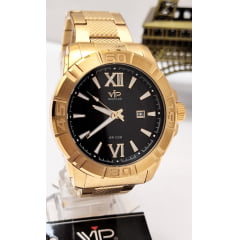 Relógio Banhado a Ouro VIP MH 6333