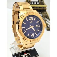 Relógio Banhado a Ouro VIP MH 63331