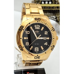 Relógio Banhado a Ouro VIP MH6329D