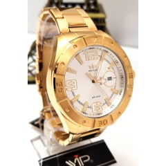 Relógio Banhado a Ouro VIP MH6335