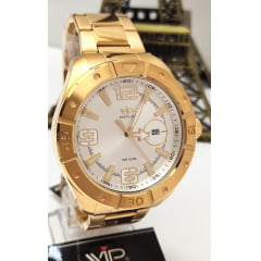 Relógio Banhado a Ouro VIP MH6335