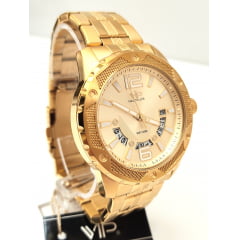 Relógio Banhado a Ouro VIP MH63761