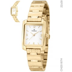 Relógio Champion Dourado Feminino CH25187H