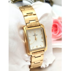 Relógio Champion Dourado Feminino CH25187H