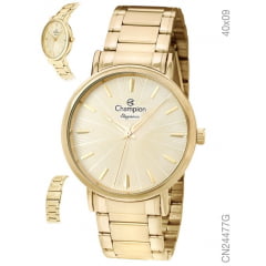 Relógio Champion Dourado Feminino CN24477G