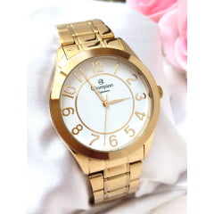 Relógio Champion Dourado Feminino CN25127H
