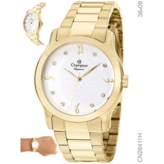 Relógio Champion Dourado Feminino CN26411H