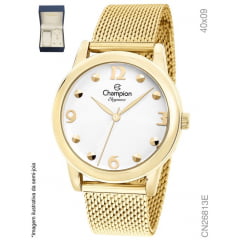 Relógio Champion Dourado Feminino CN26813E