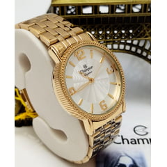 Relógio Champion Dourado Feminino CN27296H