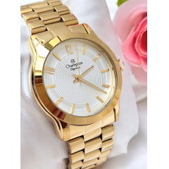 Relógio Champion Feminino Dourado CN25047H