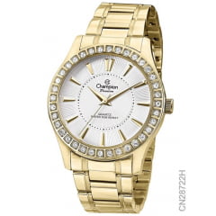 Relógio Champion Feminino Dourado CN28722H