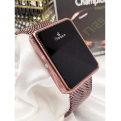 Relógio Champion Quadrado Digital Chocolate CH40080O