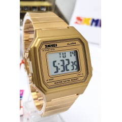 Relógio Digital Dourado SKMEI 1377