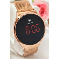 Relógio Digital Tuguir Rosê TG107