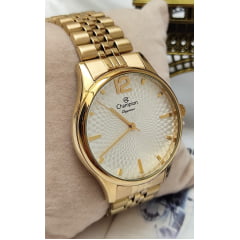 Relógio Dourado Champion CN24020H