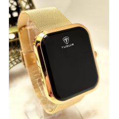 Relógio Feminino Digital Tuguir Dourado TG30034