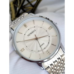 Relógio Feminino Dourado Newrex W1665P