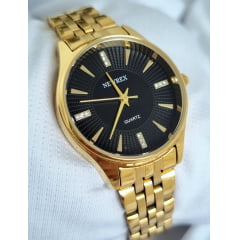 Relógio Feminino Dourado Newrex W4950L