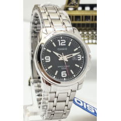 Relógio Masculino Prata Casio LTP-1314D-1AVDF
