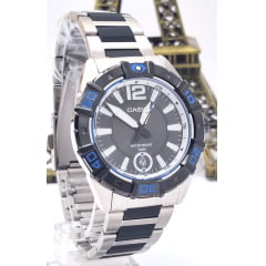 Relógio Masculino Prata Casio MTD-1070D-1A1VDF