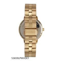 Relógio Mondaine Feminino Dourado 