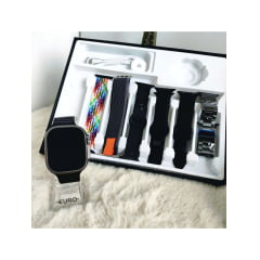 Relógio Smartwatch 7 em 1 Preto