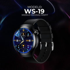 Relógio Smartwatch FereFit WS-19 Preto